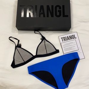 Triangl Neoprene Bikini Set - Medium